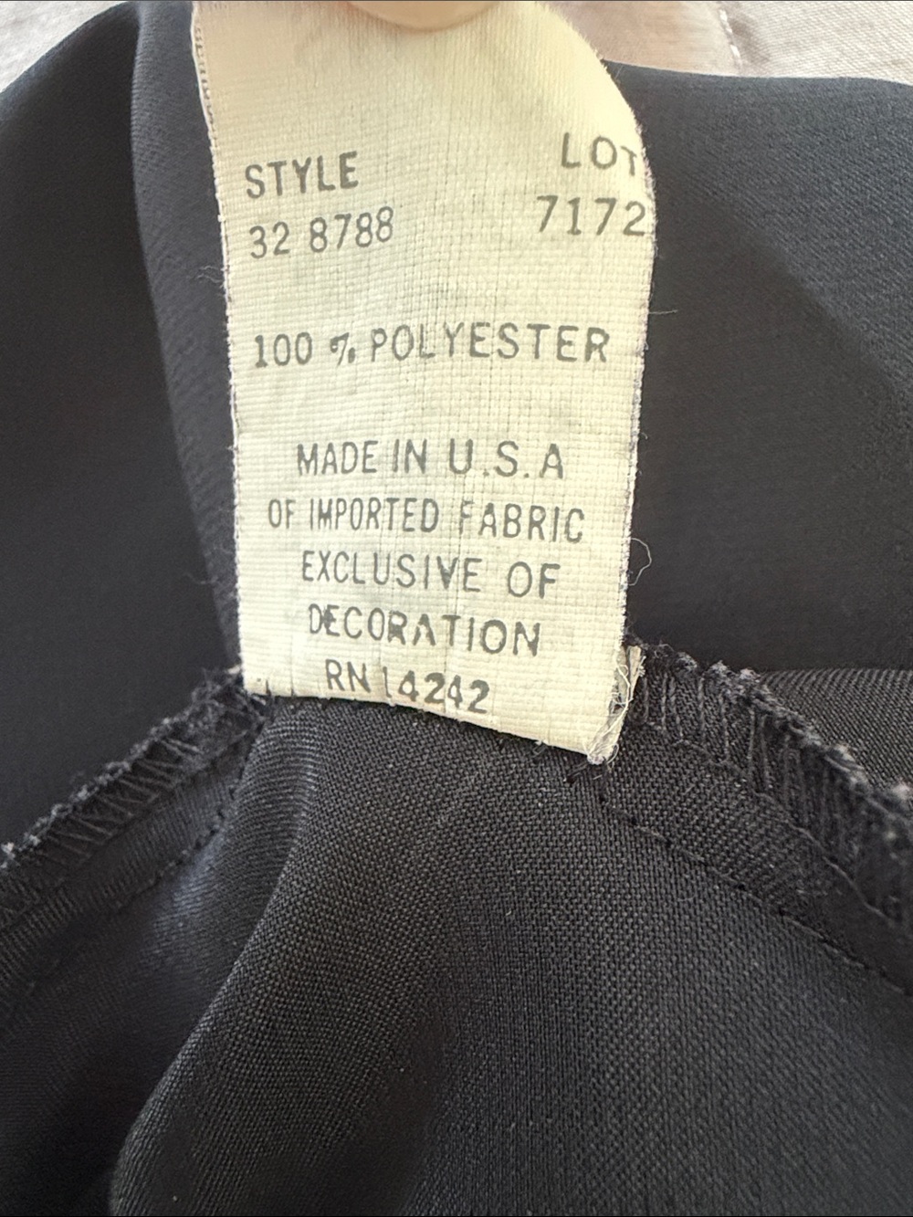 *VINTAGE* Dior Black Lace Camisole - Picture 6 of 6